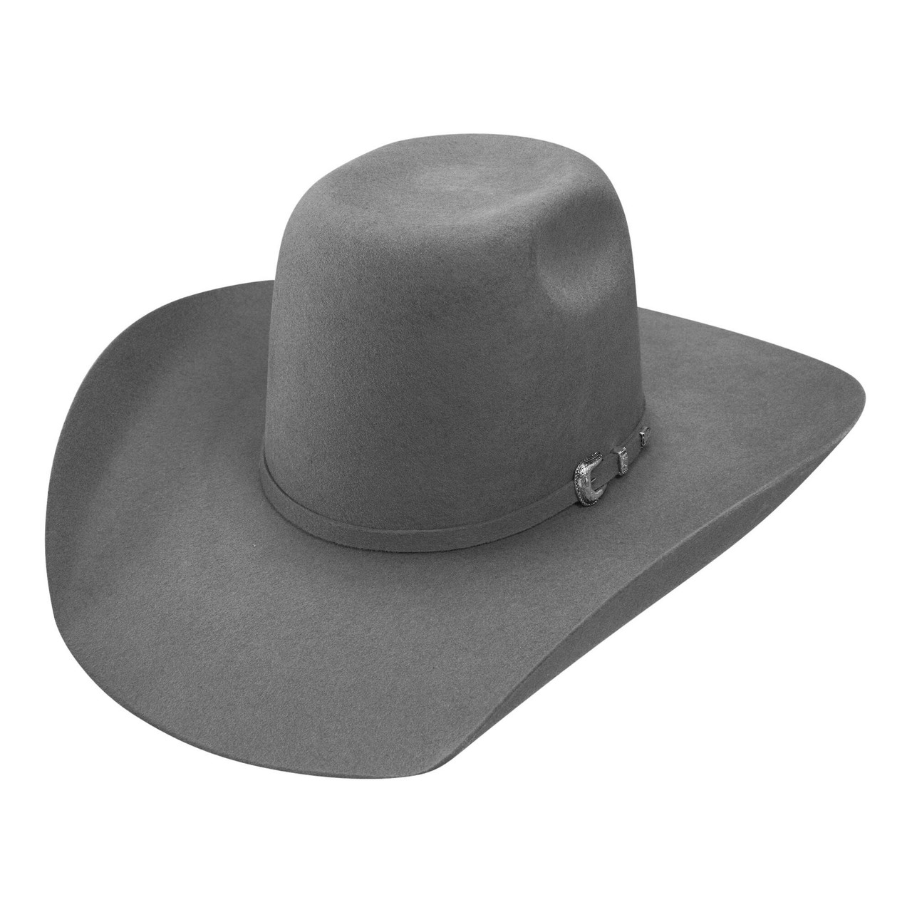Resistol Pay Window 3X Wool Hat in grey