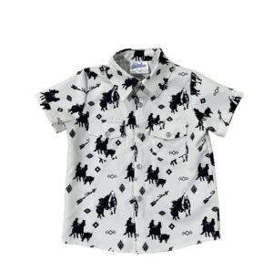 Shea Baby Timey Pearl Snap Shirt