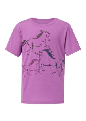 Kerrits Kids Liberty Horse Tee - Foxglove