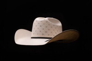Pro Hats Straw Natural Open Crown Hat - PH58