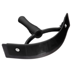 Polymer Squeegee Sweat Scrapper in Black