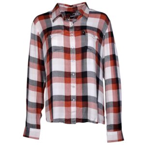 Hooey Long Sleeve Pearl Snap Flannel Shirt Front Vierw