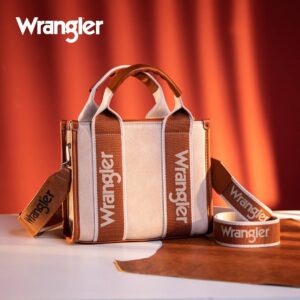 Wrangler Color Block Small Tote/Crossbody