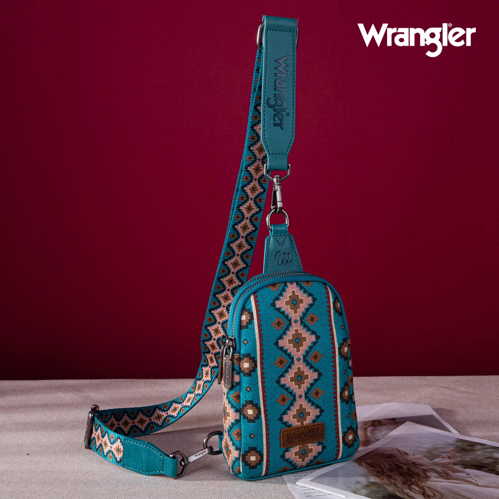 Wrangler Aztec Crossbody Sling - Al-Bar Ranch