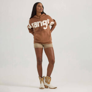 Wrangler Americana Brown Cocoa Hoodie