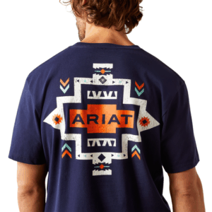 Ariat Southwest Pocket Tee Classic Blue