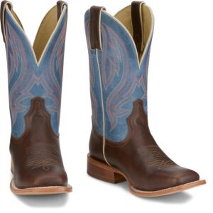 Tony Lama Darcia Ranchero Iris Blue 11" WST