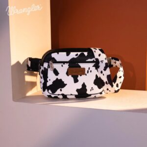 Wrangler Cow Print Belt Bag