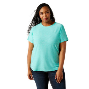 Ariat Laguna Logo Team Shirt Blue Turquoise