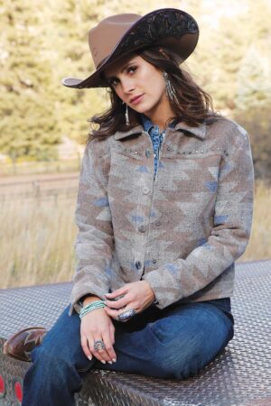 Cruel Tweed Trucker Jacket - Southtwest Stone