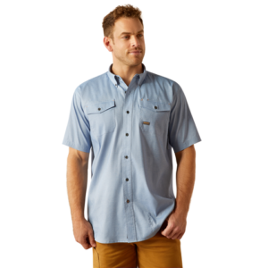 Rebar Made Tough VentTEK Strong Blue DuraStretch S/S