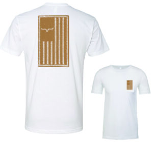 Kimes Patched White Tee