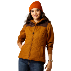 Ariat Ladies Crius Vest - Chestnut/Choc Plum