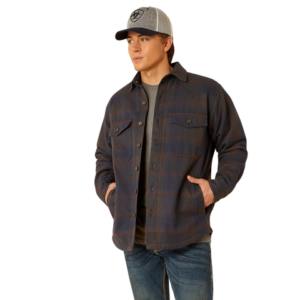 Ariat Hasting Retro Shacket - Parisian Night