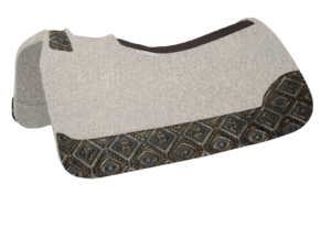5 Star All Around 3/4" Natural Saddle Pad w/ Copper Aztec