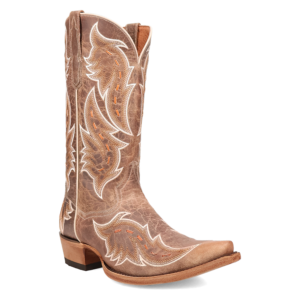 Dan Post Racer Tan/Tan Snip Toe Boot