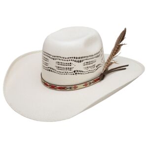 Young Gun Bangora Straw Cowboy Hat