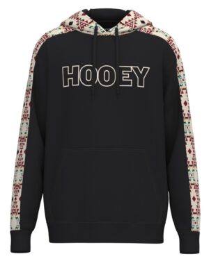 Canyon Hoodie Black w/ White/Blue/Red Aztec Taping