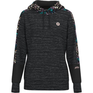 Canyon LDS Heather Black w/Aztec Sleeves