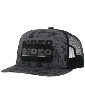 Hooey "Rodeo" w/Rodeo Pattern Trucker Cap