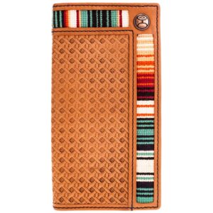 Hooey "Tarlo" Basket Weave Rodeo Wallet