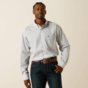 Ariat WF Declan Classic White Diamond LS Button