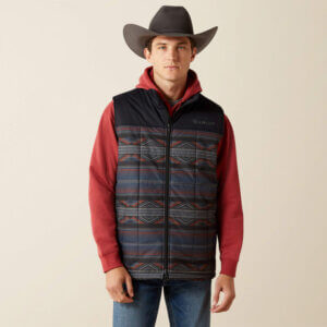 Mens Crius Southwestern/Rust Vest