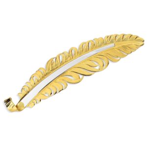 Montana Silversmiths Golden Hat Feather