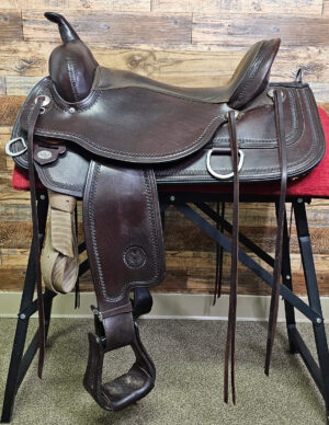 Used Circle Y Topeka Flex2 Trail Saddle - 17" Wide Tree