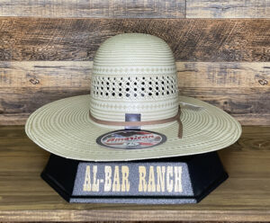American Hat Tan & Natural 7700 Open Crown 2C-Whiskey