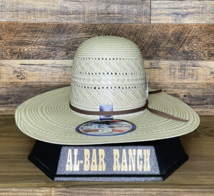American Hat Tan & Natural TC8190 Open Crown 2C-Choclate