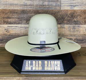 American Hat Natural 8110 Open Crown 2C-Black