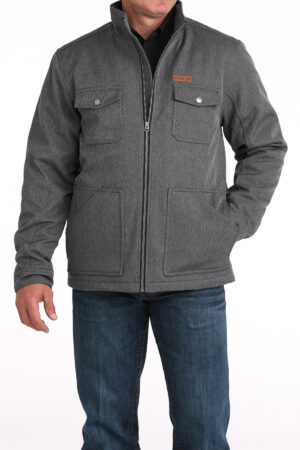 Cinch Herringbone Bonded CC Black Jacket