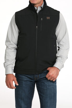 Cinch Bonded Logo Vest CC Black