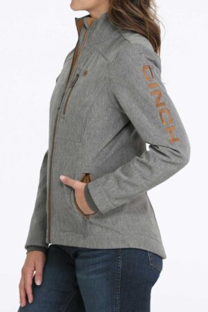 Cinch Logo CC Bonded Charcoal Jacket