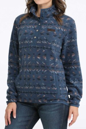 Cinch Blue Southwest Polar Fleece