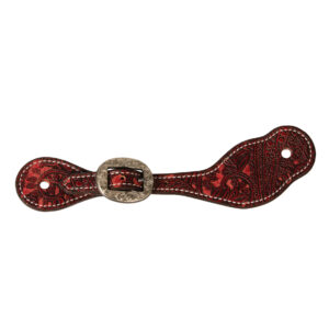 Lds Pomegranate Paisley Spur Strap