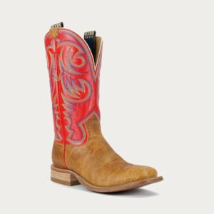 Hyer Sawyer Tan Shoulder/HYER Red Goat