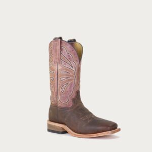 Hyer Lola Brown Arena/Soft Pink Goat