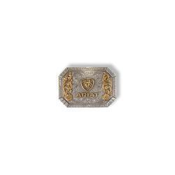 Ariat Rectangle Buckle Floral Emblem