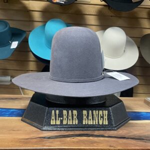 Pro Hats Charcoal Open Crown - Rodeo Nights Collection