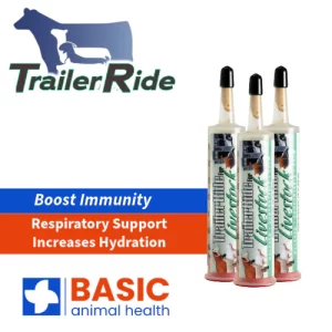 Livestock TrailerRide Gel 30ml Syringe