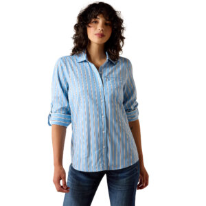 Ariat Blissful Blue Stripe VentTEK™ Long Sleeve