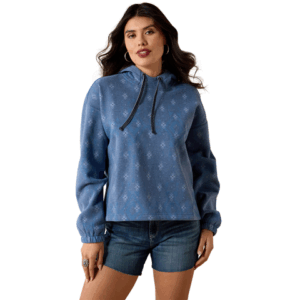 Ariat Blue Heather Essential Hoodie