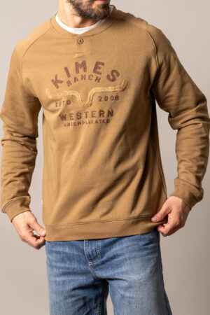 Kimes Ranch Reeves Crewneck WW Brown