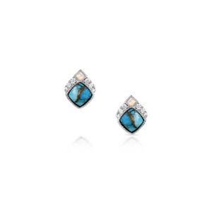 Montana Silversmiths Crowned Glacier Earrings