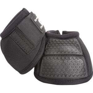 Classic Equine Flexion Black No Turn Bell Boots