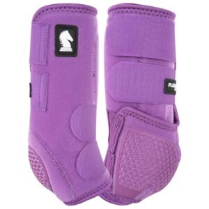 Classic Equine Flexion Violet Purple Support Boot