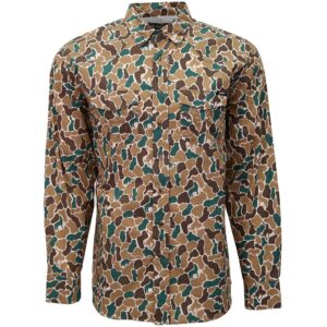 Hooey Maverick Stretch Camo Shirt
