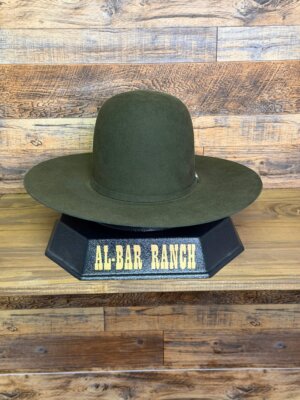 Resistol Midnight 6x Sage Open Crown